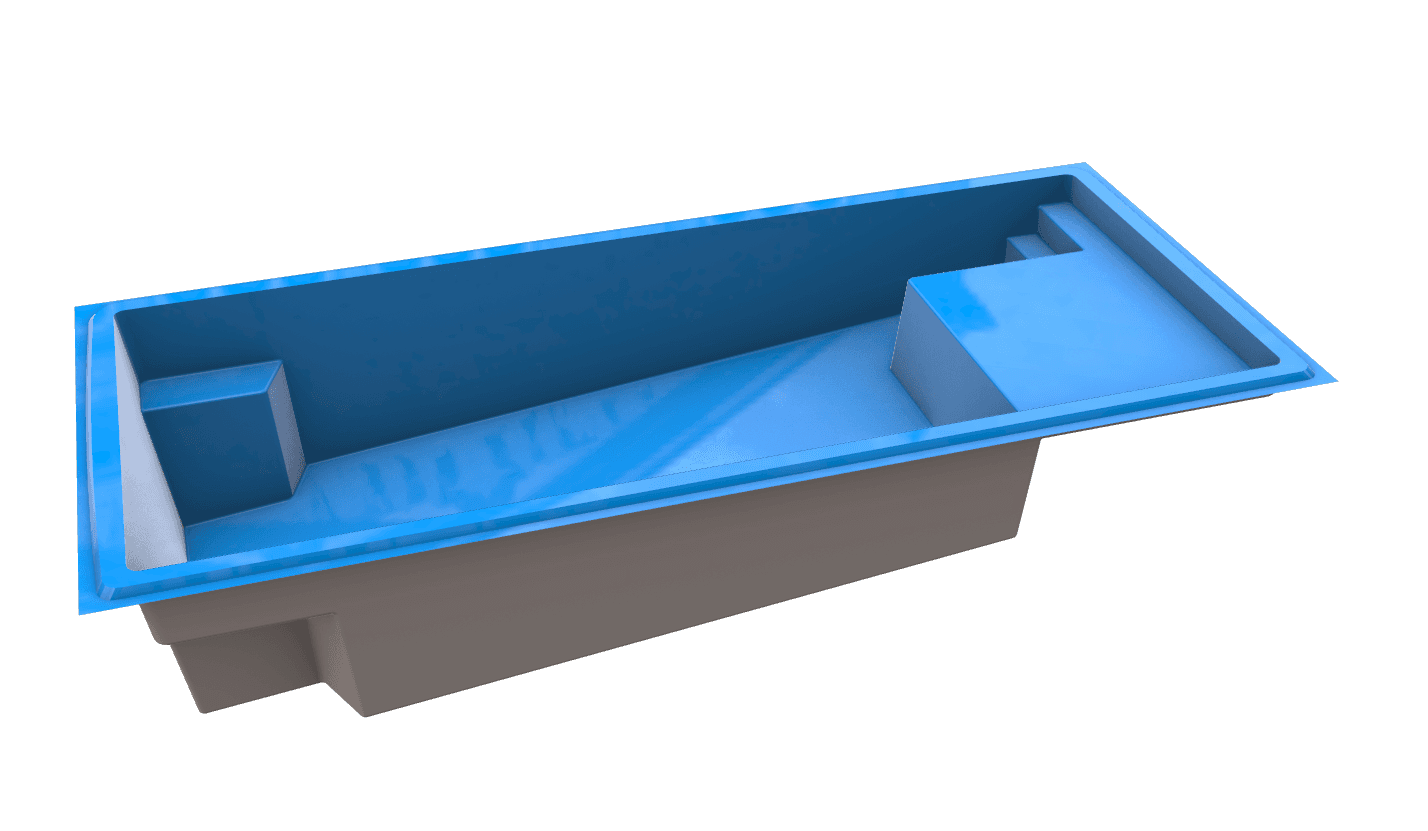 Colombian Cove 3D model render 3