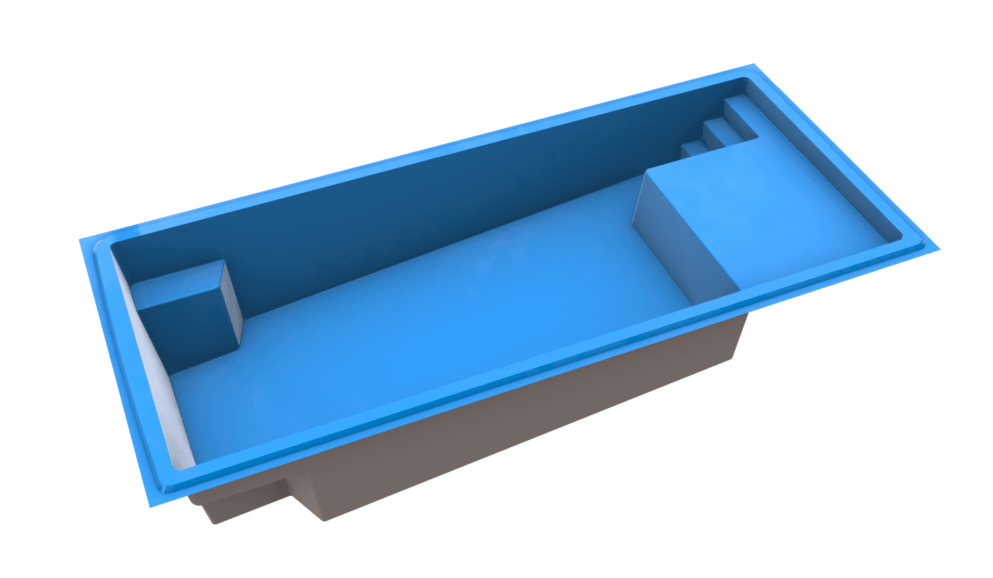Colombian Cove 3D model render 2