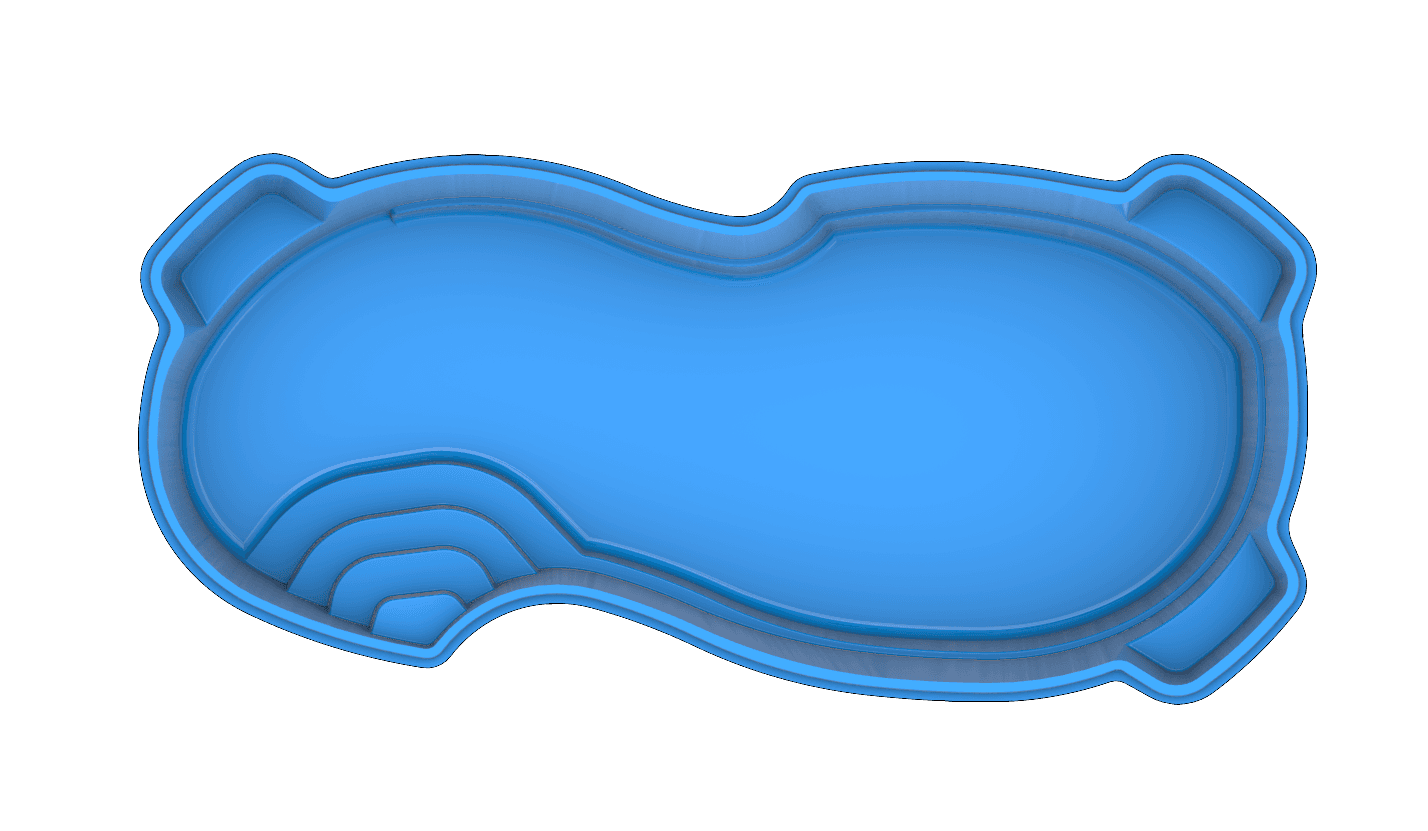 Roatan 3D model render 1