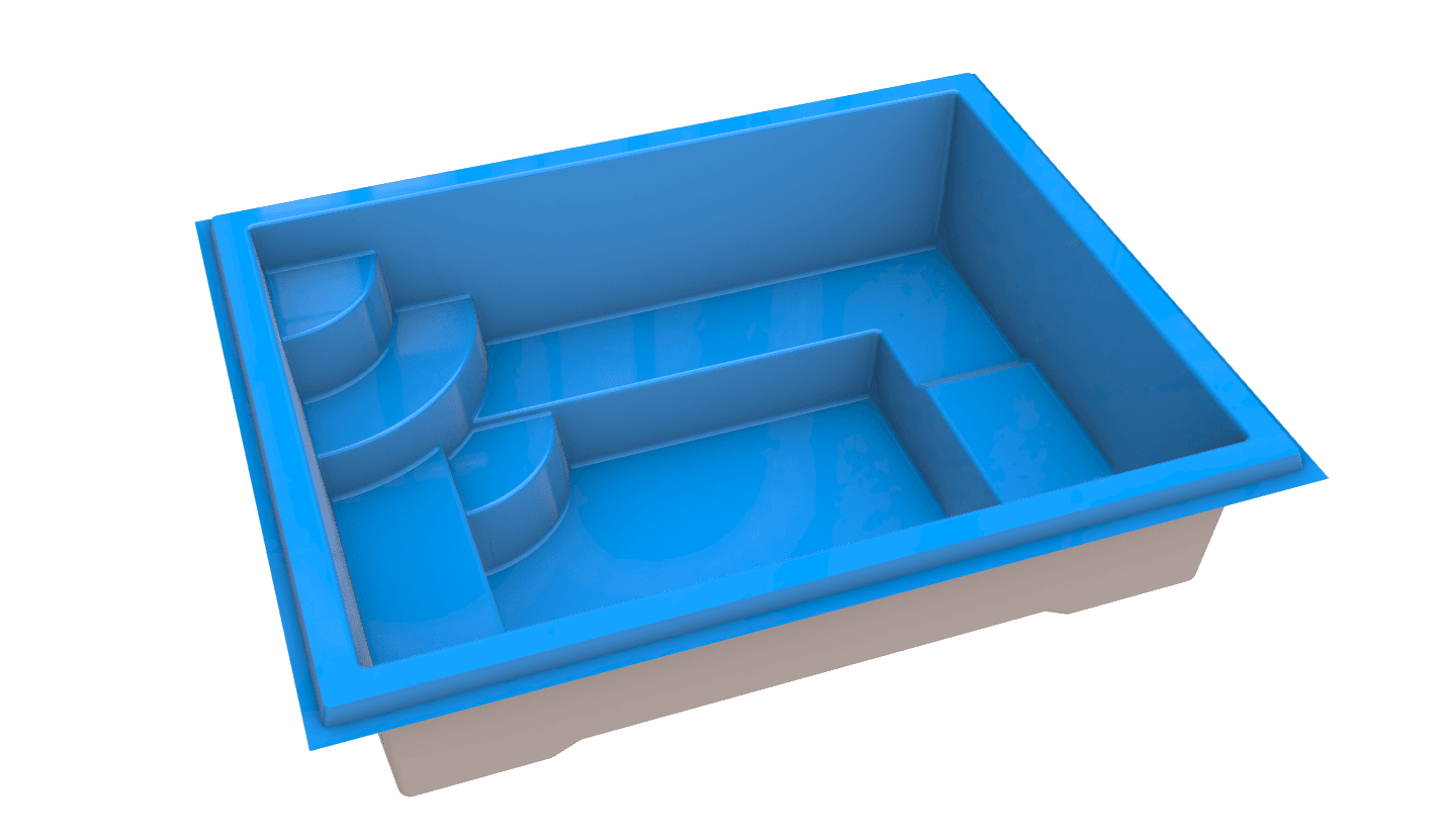 Neblina 3D model render 2