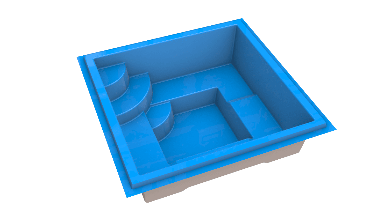 Quatro 3D model render 2