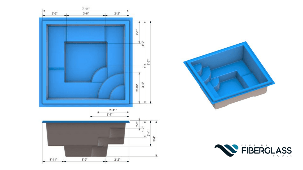 Quatro 3D model render 3