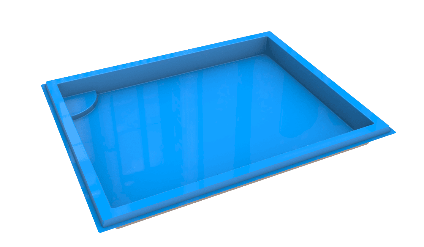 Rio Ledge 3D model render 2