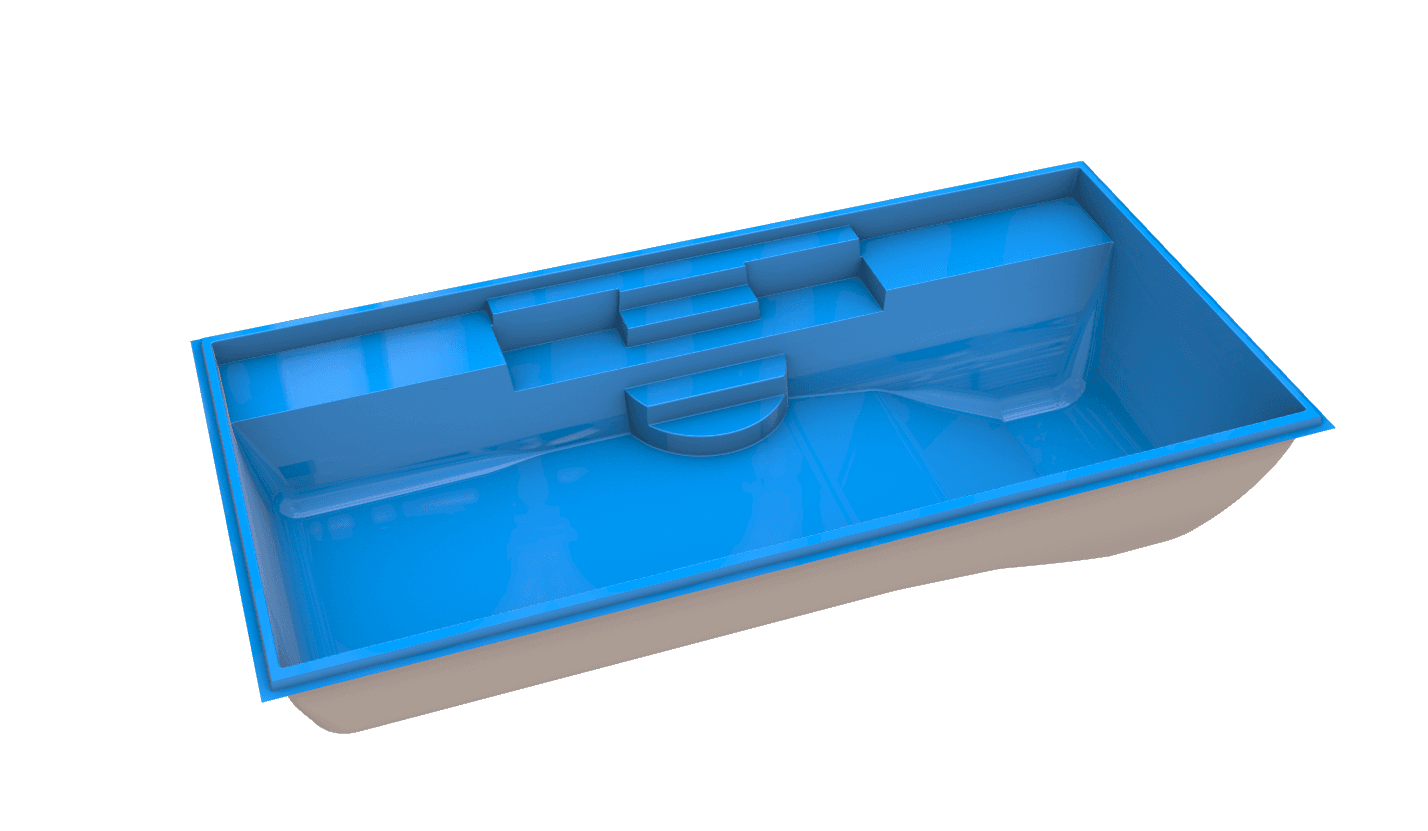 Belize 3D model render 2