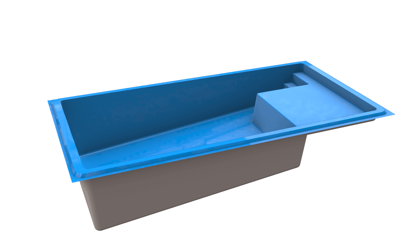Cali Cove 3D model render 3