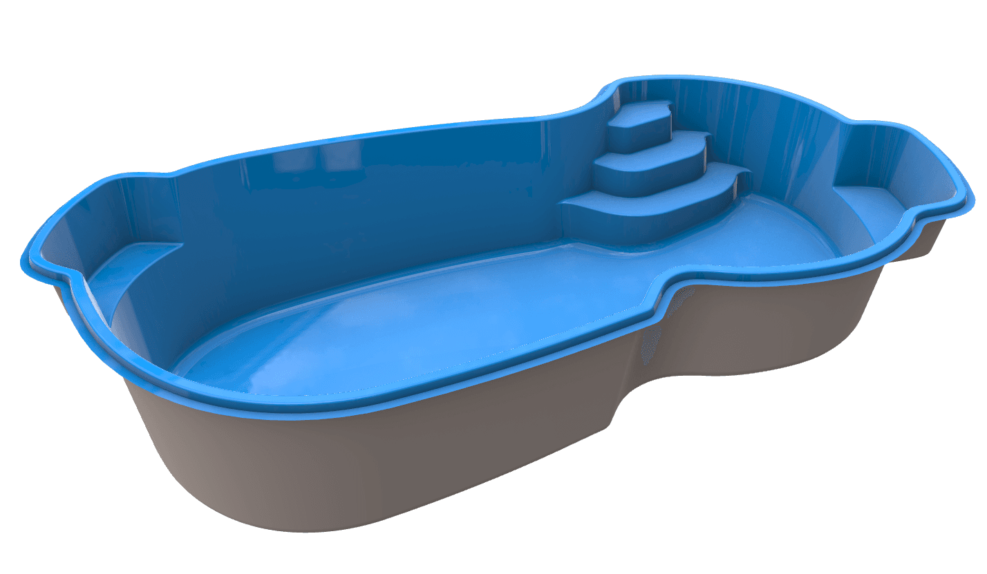 Costa Rica 3D model render 3
