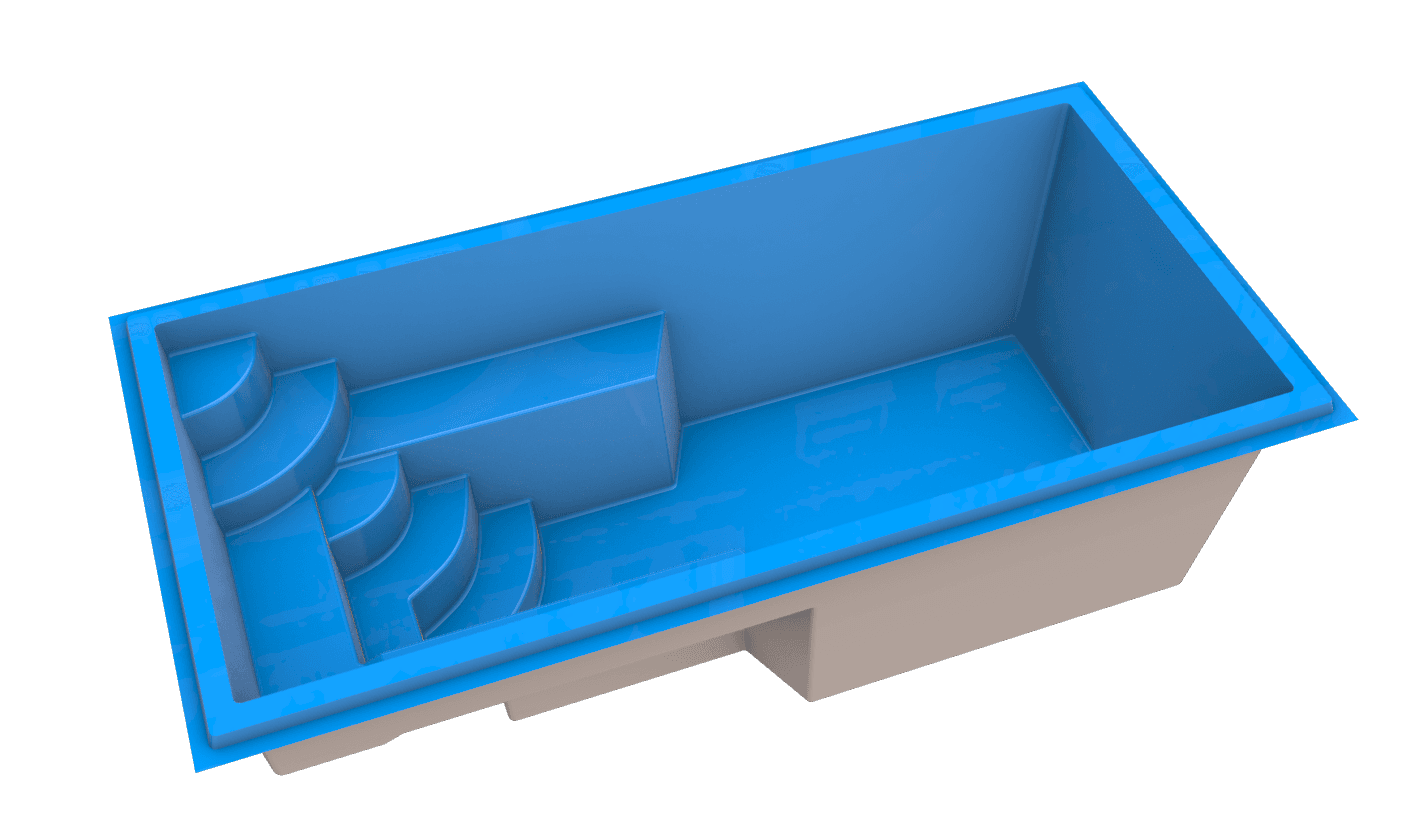 Neblina Grande 3D model render 2